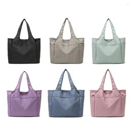 Shopping Bags 2023 Tot Bag Multi-Purpose Large Capacity Shoulder Women's Leisure Cloth Handbag Yoga Dance Travel Fitness Fashion