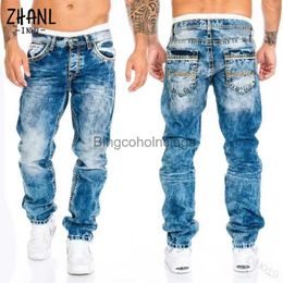 Men's Jeans Straight Jeans Man Vintage Wash Denim pants Spring Summer Boyfriend baggy Jeans men Streetwear Cacual Designer Cowboy TrousersL231003