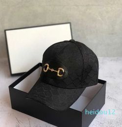 Fashion Letter Pattern Hat Ophidia Design for Man Woman Adjustable Cap with Metal Buckle 2 Colours Top Quality