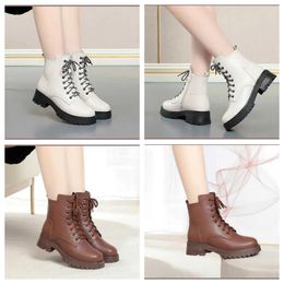 Designer girls Snow boots Winter Warm boots non-slip leather ankle warm 35-40