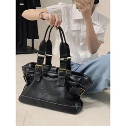 Empress Dowager Middle Ages Versatile Commuter Big Saturn vivian Bag Tote Bag Computer Bag Large Capacity One Shoulder Bag