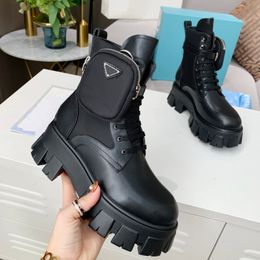 Designer Boots Snow Plush Boots Lace-Up Boots High Quality Women Boots Half Boots Classic Style Shoes Winter Fall Snow Boots top quality