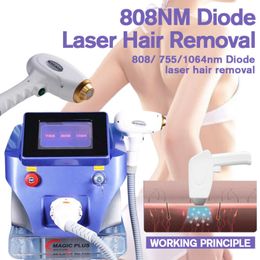 Other Beauty Equipment Arrivals Painless Diode Laser Hair Removal Machine Single Wavelength 755Nm 808Nm Depilator Machine