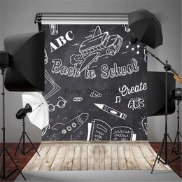 Background Material 3x5ft Vinyl Back To School Chalkboard Photography Background Photo Backdrop Prop YQ231003