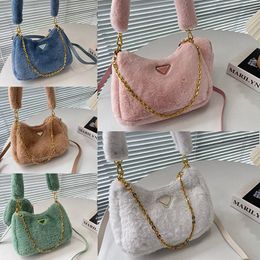 stylisheend Designer Bag Autumn/Winter New Lamb Hair cloud bag designer Shoulder Bags Classic luxury bags Plush Bag Tote bag One Shoulder Crossbody Bag Small handbag