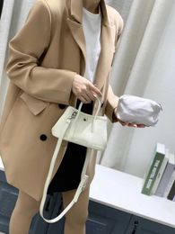 A Garden Party Tote Bag women's new 2023 trendy bag 20cm 25cm genuine leather top layer cowhide small size garden portable crossbody 8EU3