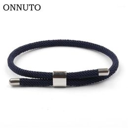 New Arrival Lover Macaron Charm Rope Chain Paracord Bracelet Male Women Summer style Adjustable Accessories S0021236p