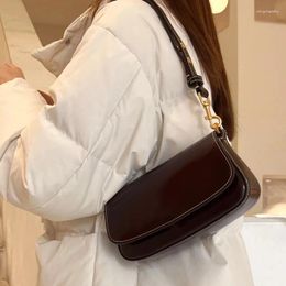 Evening Bags High Quality Patent Leather Underarm Shoulder Bag Women's Coin Purse Casual Classic Chain Handbag Crossbody