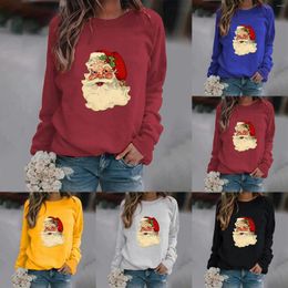 Women's Hoodies Fashion Casual Warm Sweatshirt Long Sleeve O Neck Soft Printed 5x Women Womens Thick Top Shirt Dress