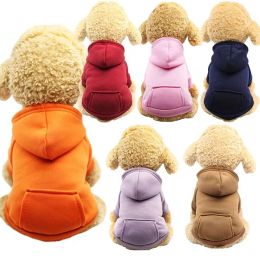 DHL Stock Pet Dog Apparel Clothes For Small Dogs Clothing Warm for Dogs Coat Puppy Outfit Pet for Large Hoodies Chihuahua FY3690 T0417 JJ 10.2