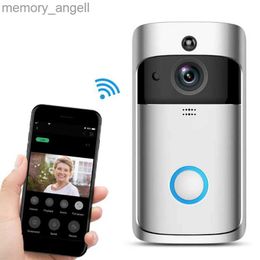 Doorbells Smart Home Video Doorbell Waterproof Motion Detect 720P HD WiFi Outdoor Door Bell Video Intercom Phone Wireless Doorbell Camera YQ2301003