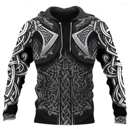 Men's Hoodies Hooded Sweatshirt For Men 3D Printed Pullover Oversized Top Spring Fall Loose Vintage Clothing