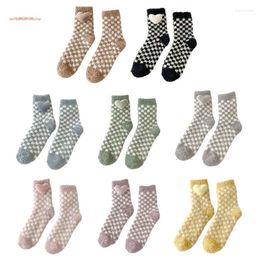 Women Socks Womens Winter Fluffier Warm Slipper Funny Sleeping Indoor Coral Fleece Ankle Floor