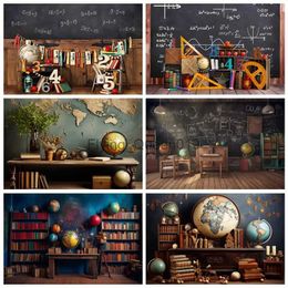 Background Material AI Painting Back To School Baby Shower Backdrops Photography Birthday Photo Photographic Party Background Photo Studio Photocall YQ231003