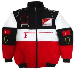 F1 Formula 1 racing jacket full embroidered team cotton clothing spot sales b6