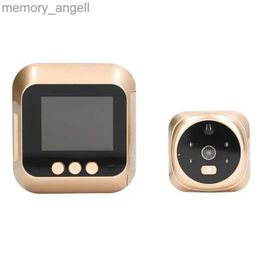 Doorbells 2.8in Doorbell Digital Door Viewer Peephole Camera IR Night 135 Degrees Wide Angle Video Doorbell Intercom YQ2301003