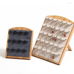 Jewellery Pouches Dangler Earrings Rings Display Stand Rack Jewelley Holder Velvet Rangement Box Organiser Wholesale