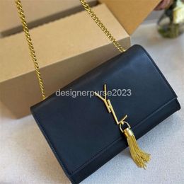 Womens Leather Bag 2023 Purses Lady Handbag Katee Fringed Women Fashion Tote Luxury Crossbody Shoulder Designer Handbags Bags 308b