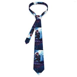 Bow Ties Hit Monkey Print Tie Fun Animal Daily Wear Neck Adult Cute Funny Necktie Accessories Great Quality Printed Collar