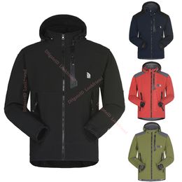 THE Designer Men north jacket Waterproof Breathable Softshell Jacket Men Outdoors Sports Coats women Ski Hiking Windproof Winter Outwear Soft Shell face coats