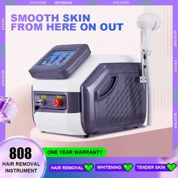 The Latest Semiconductor Diode 3 Wave 755 808 1064nm Portable Body And Face Painless Laser Permanent Hair Removal Machine