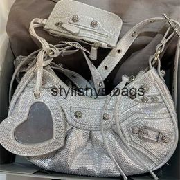 Cross Body Body Cross Designer Heavy Chain Bag Women Bag Shouder Mini Purse Cowboy Leather bag Fashion202310stylishyslbags
