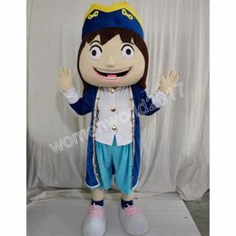 Pirate Captain Mascot Costume High Quality Cartoon Character Outfits Suit Unisex Adults Outfit Birthday Christmas Carnival Fancy Dress