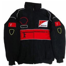 2024 Team Hoodie Jacket New F1 Racing Mens Hoodie Womens Hooded Sweatshirt Race Fans Windproof Full Zip Hoodie Jacket 5a