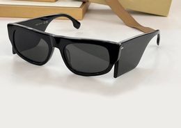 Large Sunglasses Big Frame Black Grey Lens Women Designer Sunglasses Shades UV400 Eyewear with Box