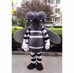 Halloween mosquitoes Mascot Costumes Simulation Top Quality Cartoon Theme Character Carnival Unisex Adults Outfit Christmas Party Outfit Suit