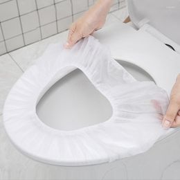 Toilet Seat Covers 5/10pcs Disposable Cover WC Mat Biodegradable Travel Camping El Paper Pad Bathroom Accessories
