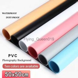 Background Material 50*50 cm Colourful Dualsided PVC Photographic Backdrop Board for Photography Studio Photo Background Waterproof Dustproof Pad YQ231003