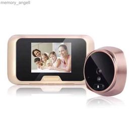 Doorbells 3.0Inch IPS Screen 160Degree IR Night Vision Motion Detection Video Door Phone Visual Door Viewer Peephole Door Camera Doorbell YQ2301003