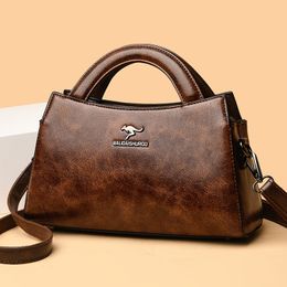 Luxury Designer Handbag Brand Crossbody Bags for Women 2023 New PU Leather Shoulder Bags Casual Tote Bag Bolsos