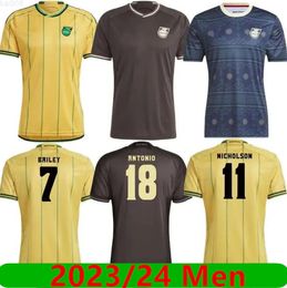 Fans 2023/24 Jamaica soccer jerseys 23 24 BAILEY ANTONIO REID shirt NICHOLSON MORRISON LOWE Men Football Uniform