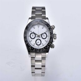 Japanese chronograph watch VK63 quartz movement 39MM sterile dial Luminous Hands sapphire Fibreglass case bracelet TO637 H1012244B