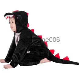 Special Occasions Cute Kids Animal Dinosaur Kugurumi Costume Cosplay Jumpsuit Boys Child Kindergarten School Party Student Game Role Play Suit x1004