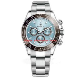 2021 top Watches Men Ceramic Watch Designe rmontre de luxe Crown Automatic Sport Bezel Mechanical Blue Black Self-wind Wristwatche274k