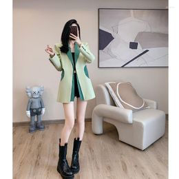 Women's Suits 2023 Spring/Summer Korean Version With Loose And Slim Temperament Advanced Design Sense Small Group Casual Suit Coat
