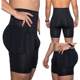 Men's Body Shapers Shaper Corset Panties Slimming Hip Enhancer Booty Padded Underwear Seamless BuLifter Bodysuit Shapewear268v