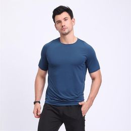 Mens Tracksuit Clothing T-shirts Tees Men Sports Fitness Breathable Basketball Training Outdoor Running Casual T-shirt2800