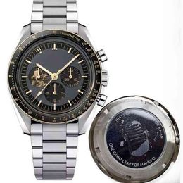 Classic Mens Watch 50th Anniversary Automatic Mechanical Movement jam bond 007 Digner watch space montre de luxe Stainls luxury262Q