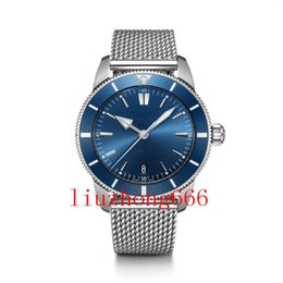 2021 Luxury superocean heritage watch 44 mm B20 steel belt automatic mechanical quartz movement full working high quality men wris279Q