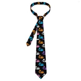 Bow Ties Skeleton Rabbits Tie Colorful Print Wedding Party Neck Men Novelty Casual Necktie Accessories Quality Graphic Collar