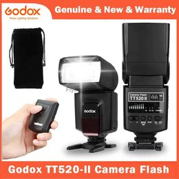 Flash Heads Godox Wireless Camera Flash Speedlite Thinklite TT520II with Build-in 433MHz Signal for Pentax Fujifilm Olympus DSLR YQ231003