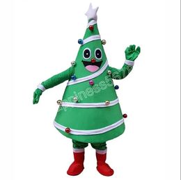 2024 christmas tree Mascot Costumes Cartoon Character Outfit Suit Carnival Adults Size Halloween Christmas Party Carnival Dress suits