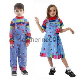 Special Occasions Umorden Halloween Clothing Kids Child Horror Scary Doll Costume for Boys Girls 3-4T 4-10T x1004