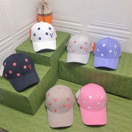 Fashion Ball Caps Designer Summer Cap Colourful Hats for Woman High Quality 6 Color319P