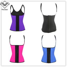 100% Latex Waist Cincher Corset with Adjustable Straps Black Underbust Corsets Girdle Body Shapewear Strong Compression Waist Trai246j