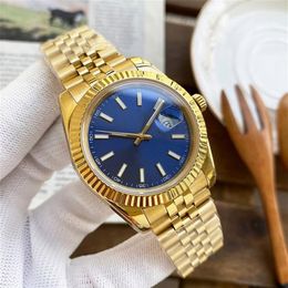 orologio di lusso 41MM mens automatic gold Mechanical Watches women dress full Stainless steel Sapphire waterproof Luminous Couple253t